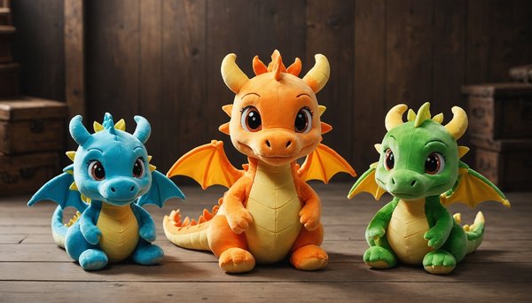 Découvrez notre sélection de peluches dragon uniques !